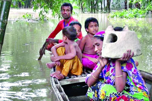 গাইবান্ধার ১১টি ইউনিয়নের ৫০ হাজার মানুষ পানিবন্দি