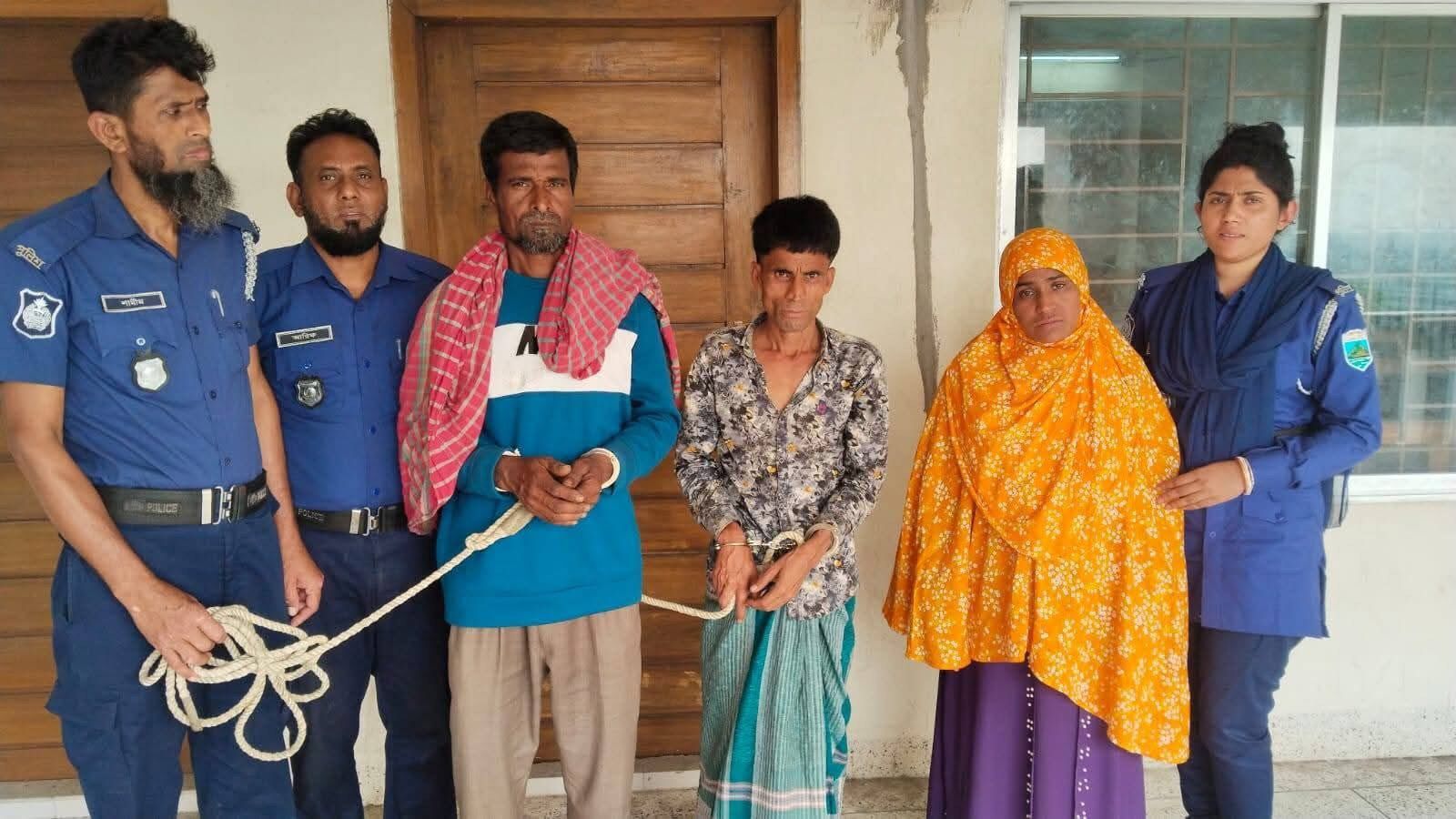 বেড়ায় অটোরিকশা চালক হত্যা: স্ত্রী ও তার সাবেক স্বামীসহ গ্রেফতার ৩