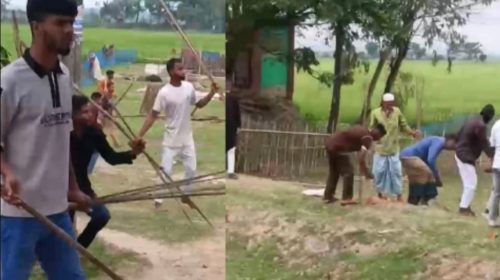 নবীগঞ্জে কলেজছাত্রীর ভিডিও নিয়ে সংঘর্ষে আহত ৪০