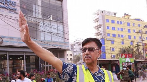 সাভারের সড়কগুলোতে যানজট নিরসনে এমপি সালাউদ্দিন বাবুর ব্যতিক্রমী উদ্যোগ