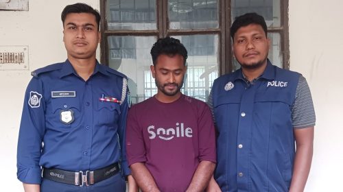 ‎নবীগঞ্জে মাদকবিরোধী অভিযানে ১১ বোতল বিদেশি মদসহ গ্রেপ্তার ১