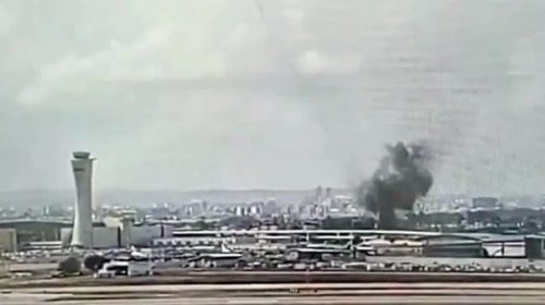 ইসরায়েলের প্রধান আন্তর্জাতিক বিমানবন্দরে ভয়াবহ হামলা