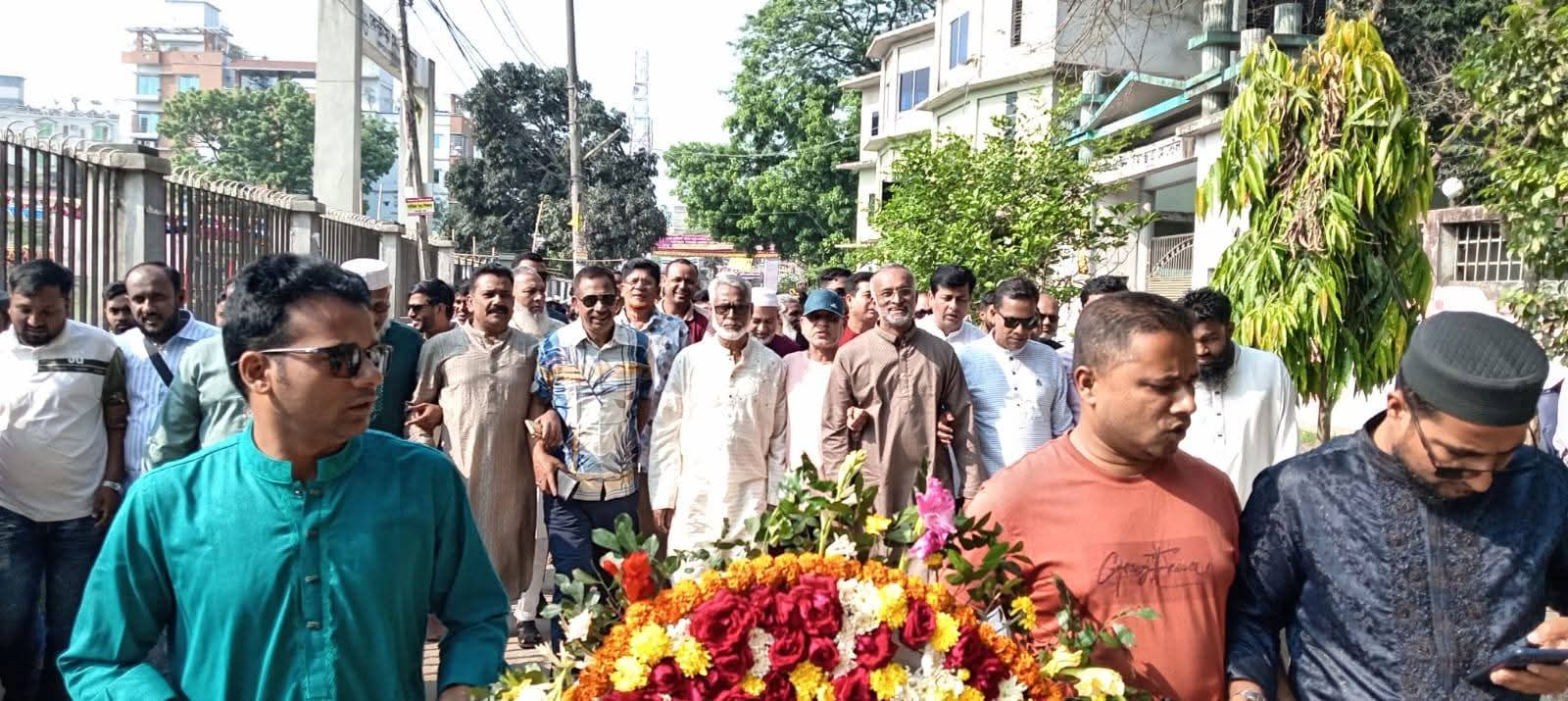 তোপধ্বনি ও কুচকাওয়াজে কিশোরগঞ্জে মহান স্বাধীনতা দিবস উদযাপন