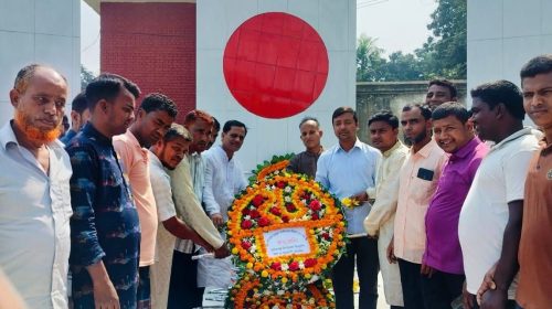 সুন্দরগঞ্জে মহান স্বাধীনতা ও জাতীয় দিবসে বিএনপির শ্রদ্ধা নিবেদন