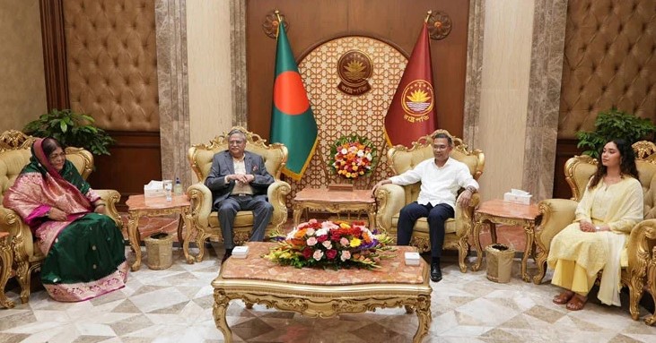 প্রথমবার বঙ্গভবনে রাষ্ট্রপতির সঙ্গে প্রধানমন্ত্রীর সাক্ষাৎ