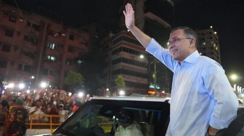 নয়াপল্টনে বিএনপি কার্যালয়ে তারেক রহমান