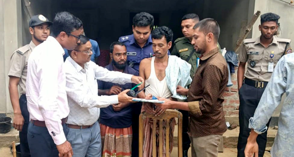 বাহুবলে যৌথ অভিযানে গাঁজা ও ইয়াবাসহ ব্যক্তি আটক