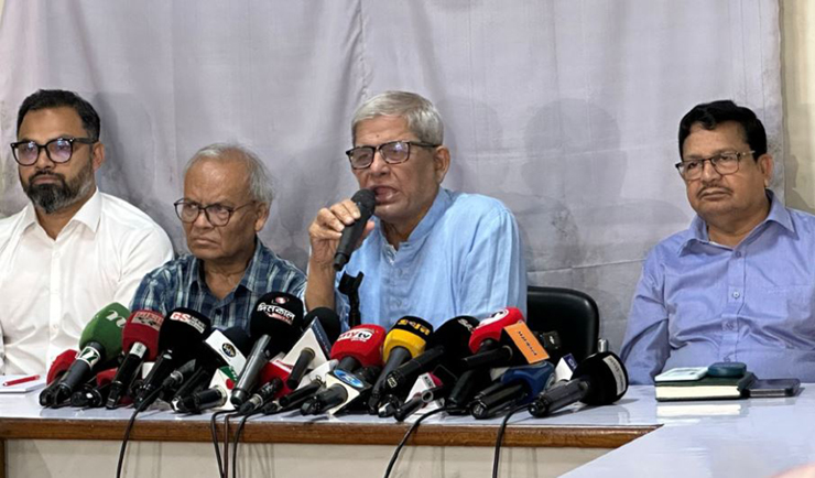 জামায়াতে ইসলামী কখনোই সুস্থ চিন্তা করে না: মির্জা ফখরুল