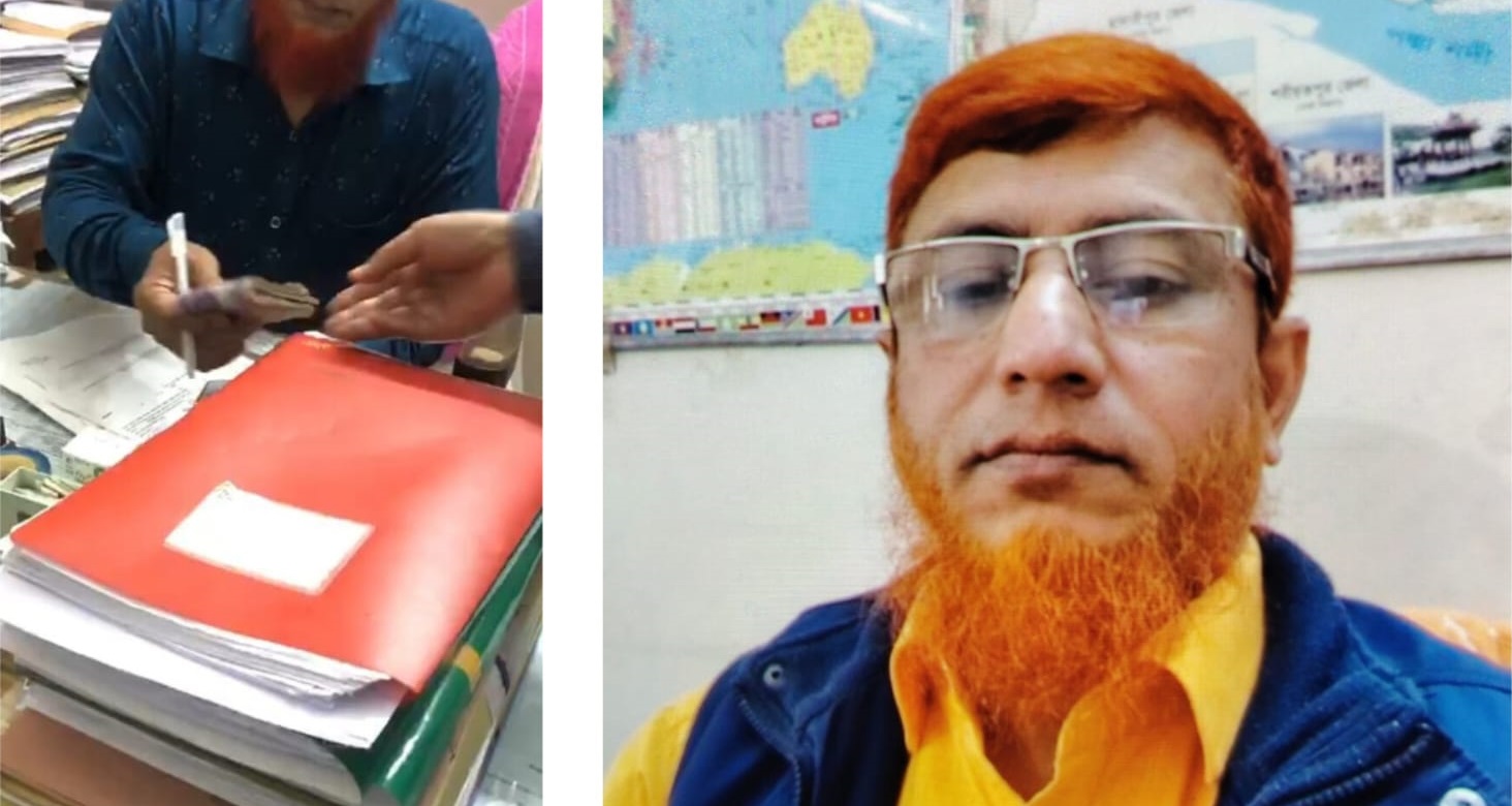 ঘুষের ভিডিও ভাইরাল, দীর্ঘ দিন কর্মস্থলে অনুপস্থিতি স্বপদে বহাল কর্মচারী