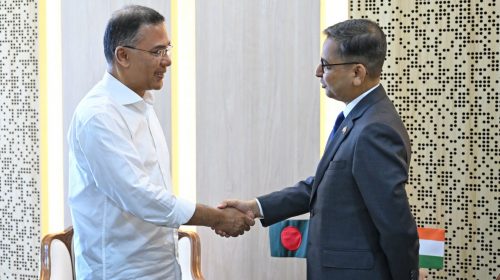 প্রধানমন্ত্রীর সঙ্গে ভারতীয় হাইকমিশনারের সাক্ষাৎ