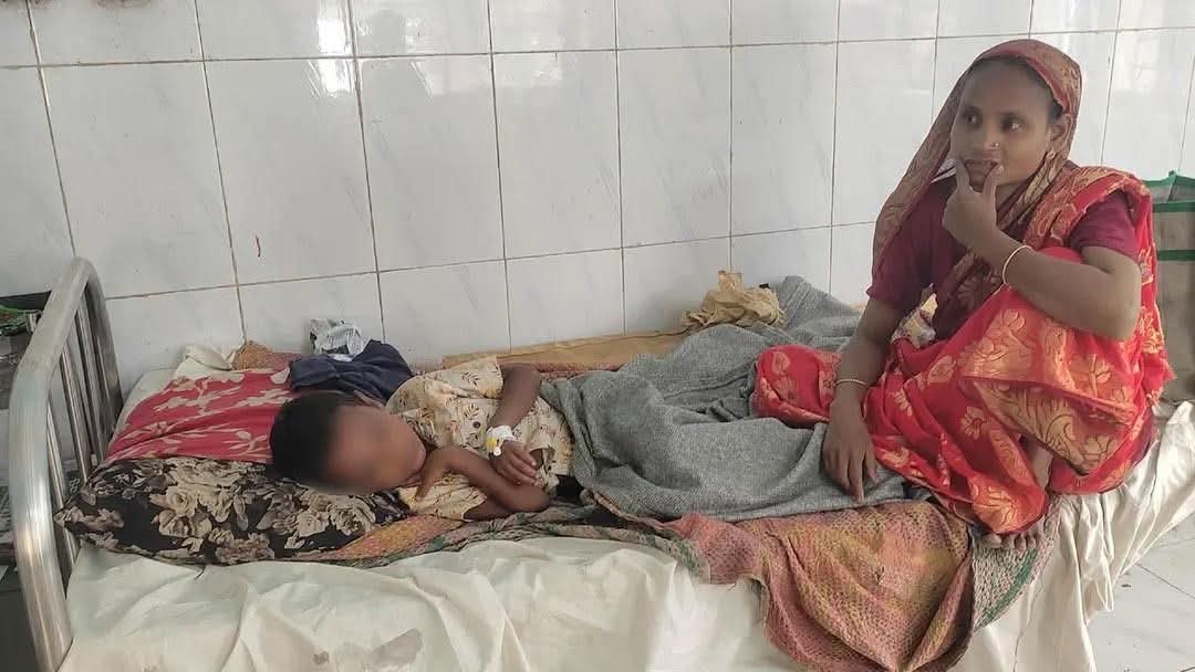 গাইবান্ধায় হামের উপসর্গ নিয়ে ৬ শিশু হাসপাতালে ভর্তি