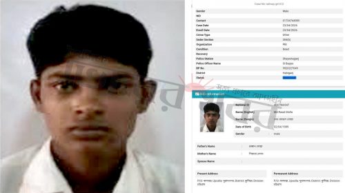 ‎শায়েস্তাগঞ্জে রেললাইনের পাশ থেকে দ্বিখণ্ডিত লাশ