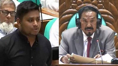 'দিস ইজ নট শাহবাগ স্কয়ার', হাসনাতকে স্পিকার