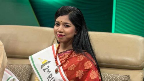 চ্যানেল আইয়ের ‘সবুজ সুরের সন্ধানে’ ২য় রানার আপ ময়মনসিংহের মেয়ে খুশবু